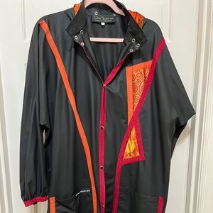 Waterproof rain jacket